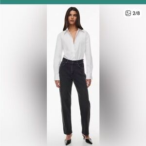 Aritzia Denim Forum. The BF high rise loose